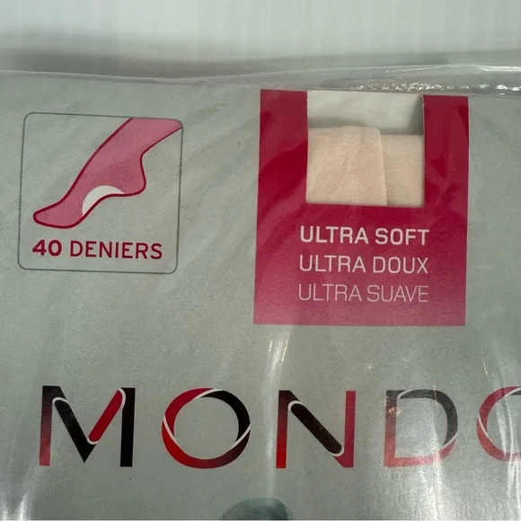 Mondor Ultra Soft Performance Dance Tights 319 E6 Ballerina Women's S 40 Denier - Picture 3 of 10